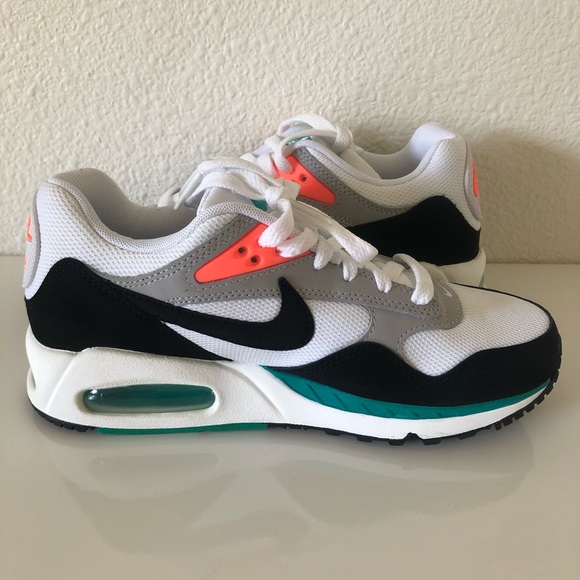 Womens Nike Air Max Correlate White/New Green/ Bright Mango/Black Size 7 - Picture 4 of 11